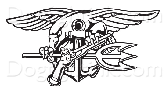 544x298 Navy Seals Trident Transparent Background