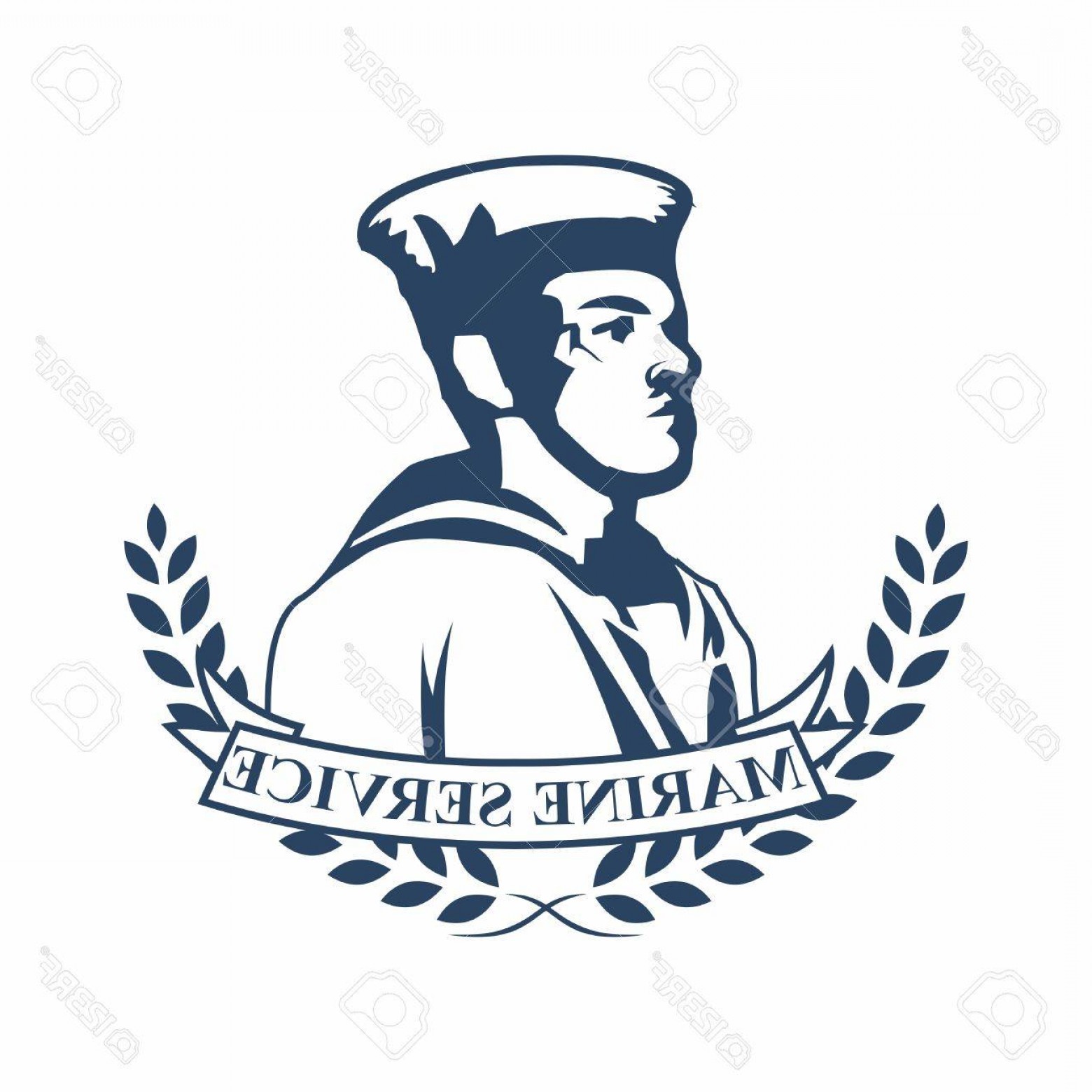 1560x1560 Photostock Vector Vector Retro Logo Badges Of Navy Marine Military