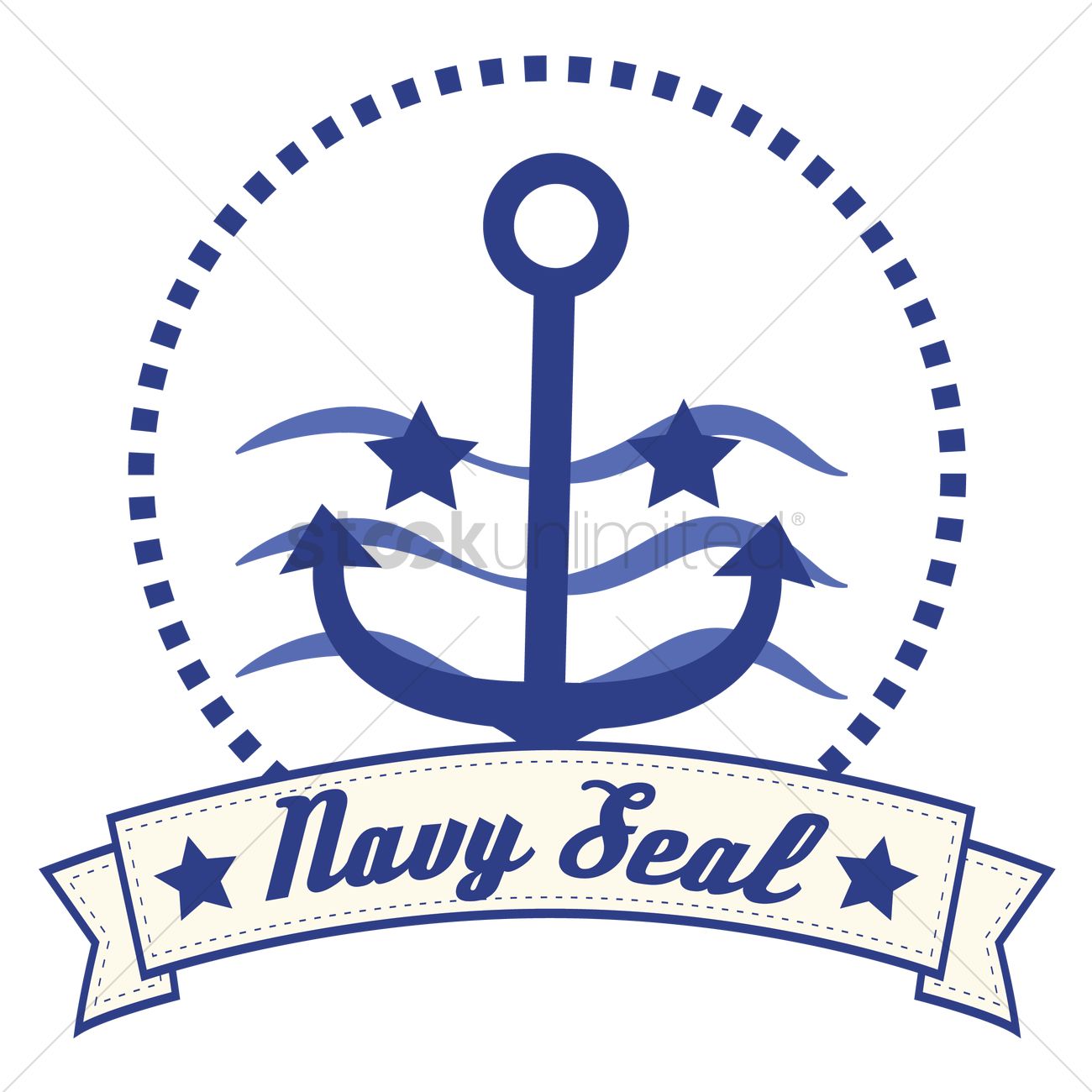 Navy Seal Banner Vector Image 1300x1300 Navy Seal Banner Vector Image