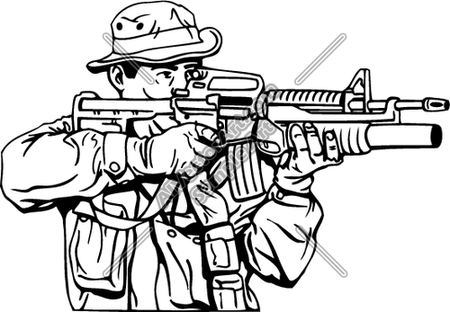 Navyseal Clipart And Vectorart Occupations 500x347 Navyseal Clipart And Vectorart Occupations