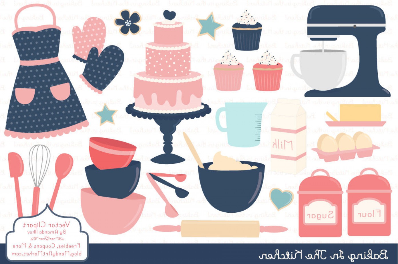 Navy And Pink Baking Clipart And Vectors Newwaysys 1392x926 Navy And Pink Baking Clipart And Vectors Newwaysys