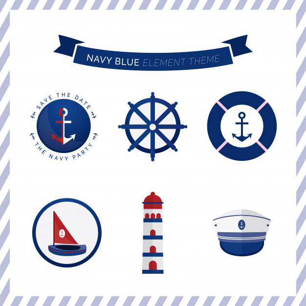 Navy Blue Element Theme Anchor Ship Vector Premium Download 626x626 Navy Blue Element Theme Anchor Ship Vector Premium Download