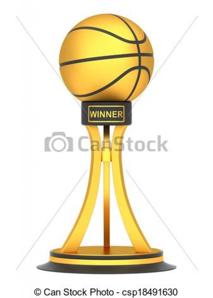 Basketball Trophy Clipart 734x1024 Basketball Trophy Clipart