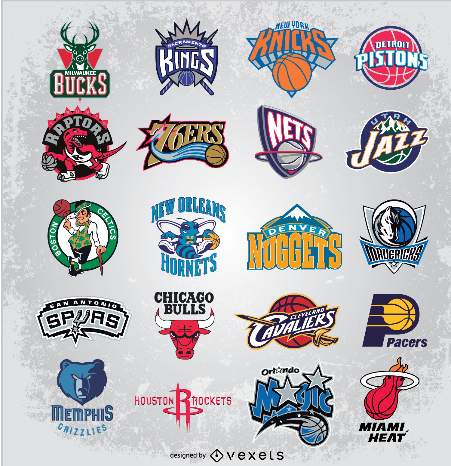 Nba Vector Logos 1500x1549 Nba Vector Logos