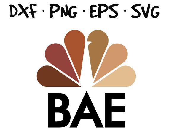 570x456 Black And Educated Bae Nbc Inspired Logo Vector In Etsy