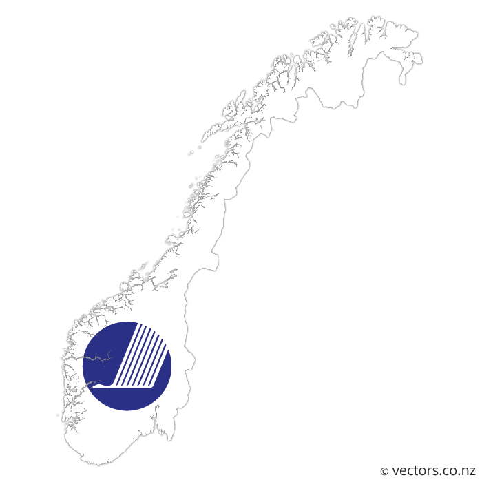 700x700 Nc Flag Vector Map Of Norway