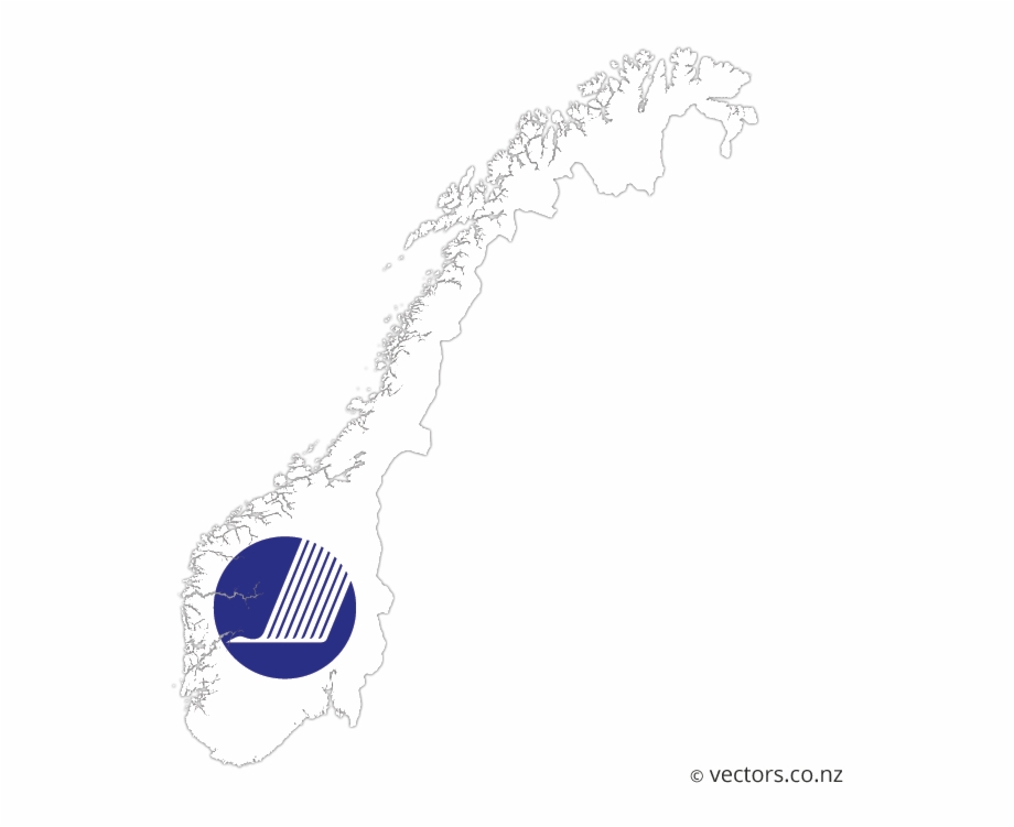 920x751 Nc Flag Vector Map Of Norway