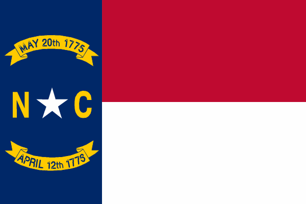 600x400 Free North Carolina Flag Images Gif, Pdf, Png