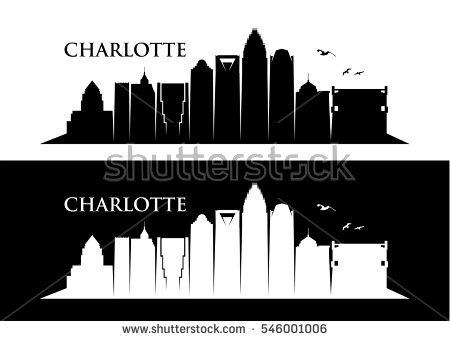450x341 Huge Collection Of 'charlotte Nc Skyline Silhouette' Download