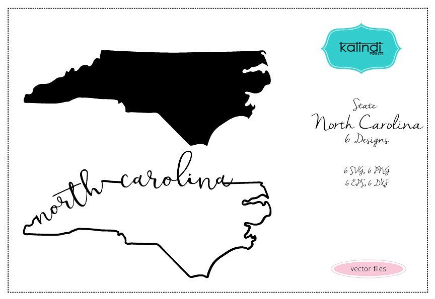 864x595 North Carolina Vector Cliparts, Nc