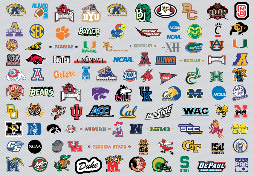 850x590 Ncaa Basketball Logos Vector Art Graphics