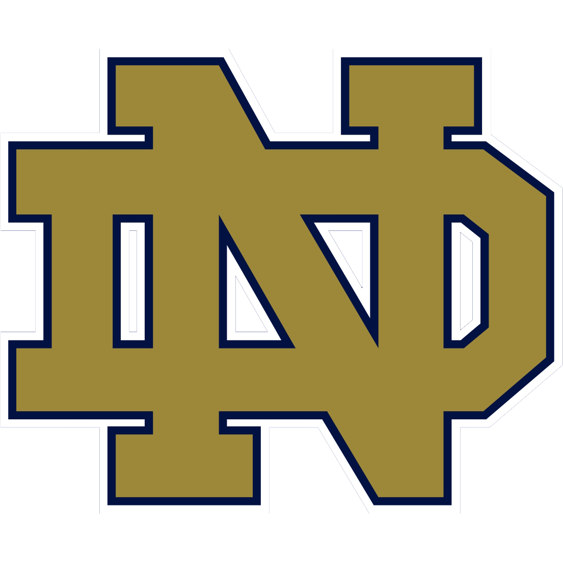 1105x1105 Notre Dame Logo Silhouette