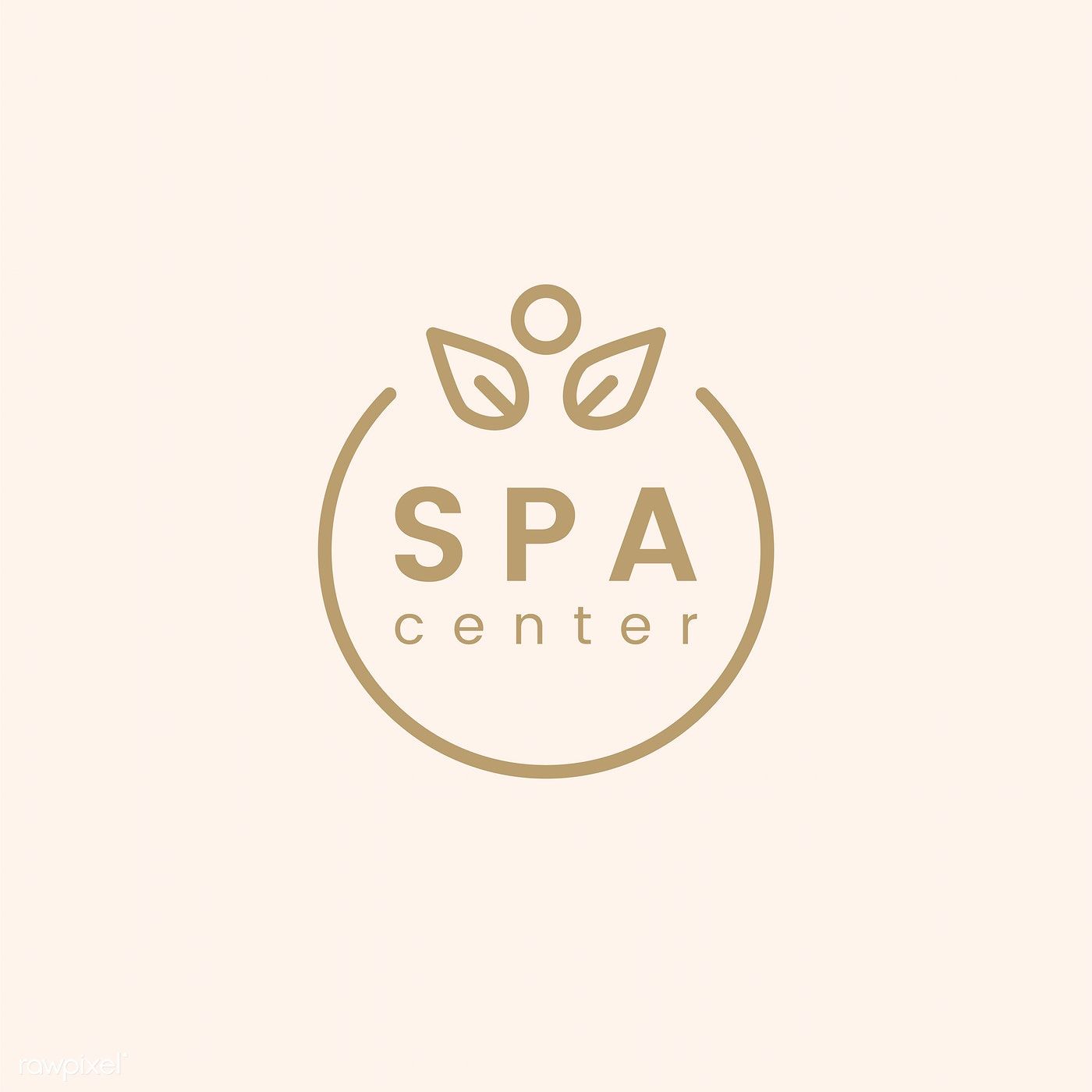 1400x1400 Spa A Nd Wellness Center Logo Vector Free Image