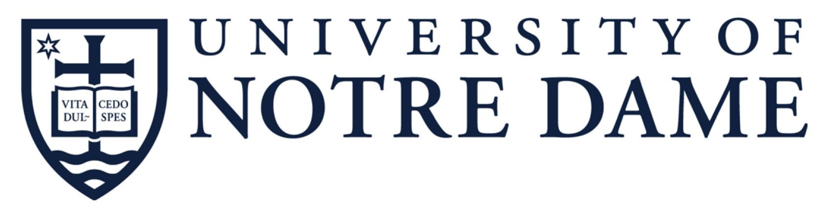 1699x441 University Of Notre Dame Logo