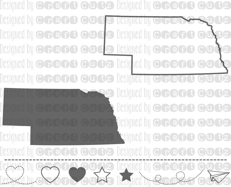 Nebraska State Nebraska Vector United States Etsy 794x642 Nebraska State Nebraska Vector United States Etsy