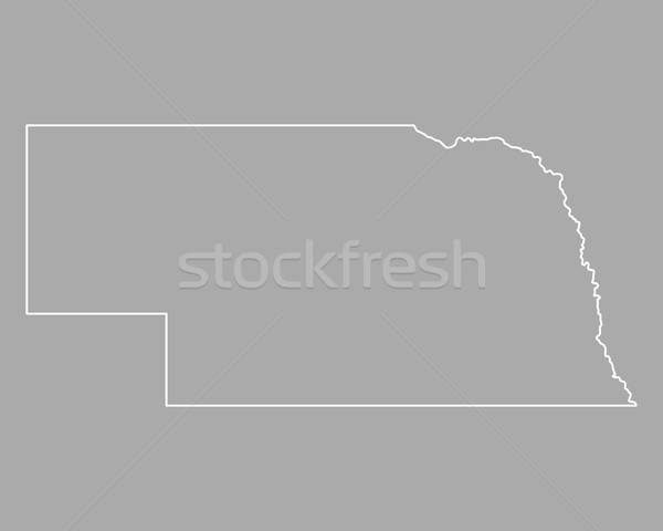 Map Of Nebraska Vector Illustration Robert Biedermann 600x480 Map Of Nebraska Vector Illustration Robert Biedermann