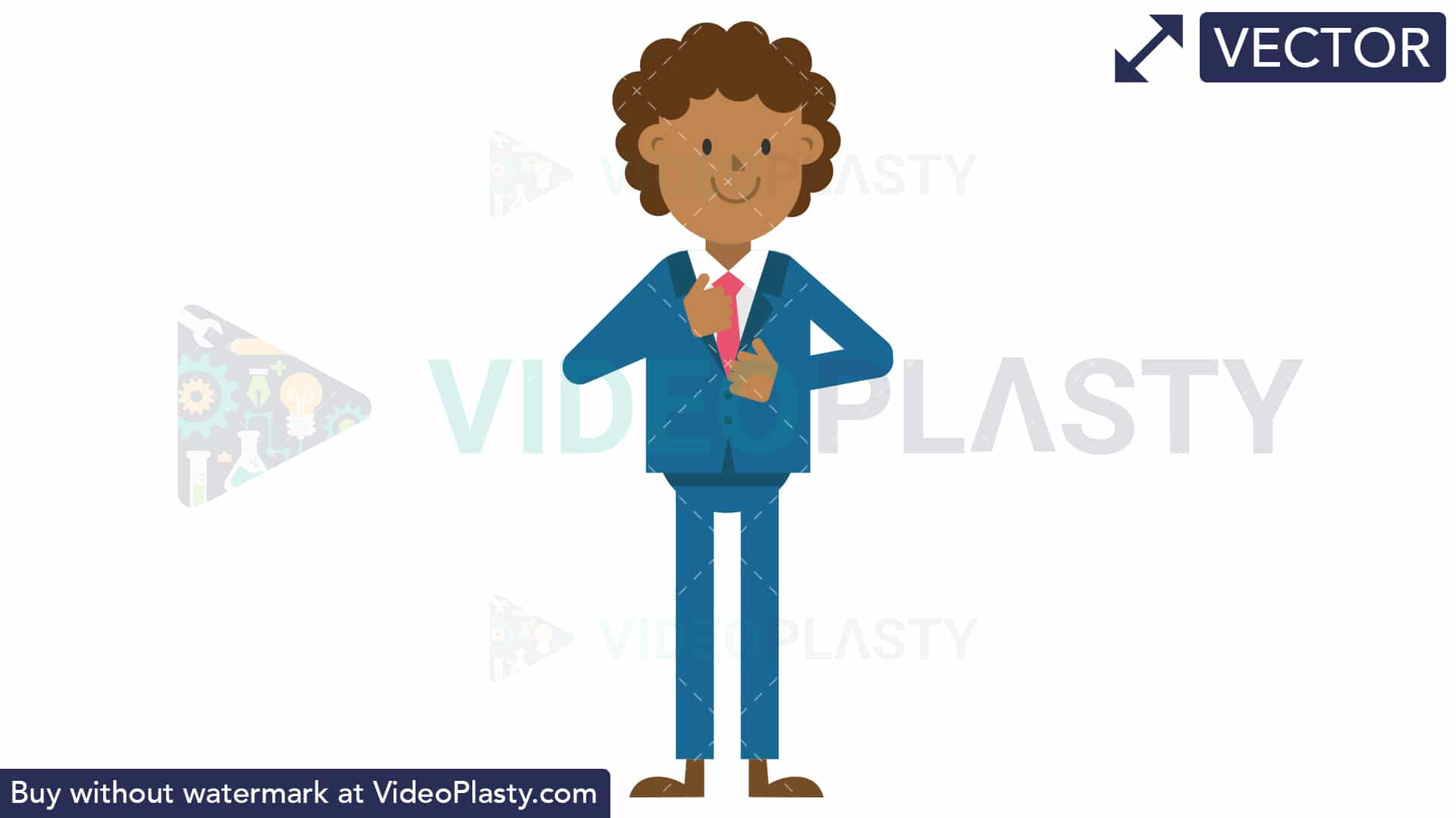 1920x1080 Black Corporate Man Fixing His Necktie