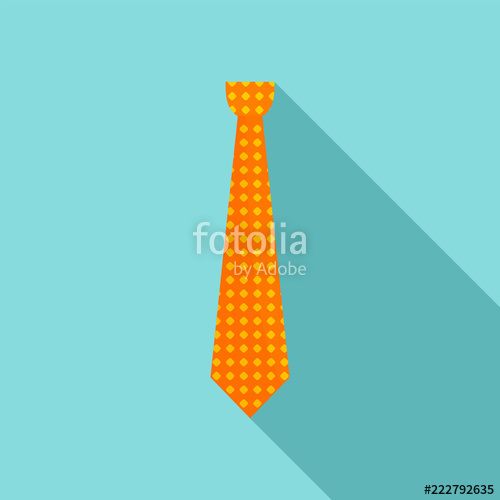 500x500 Necktie Icon Flat Illustration Of Necktie Vector Icon For Web