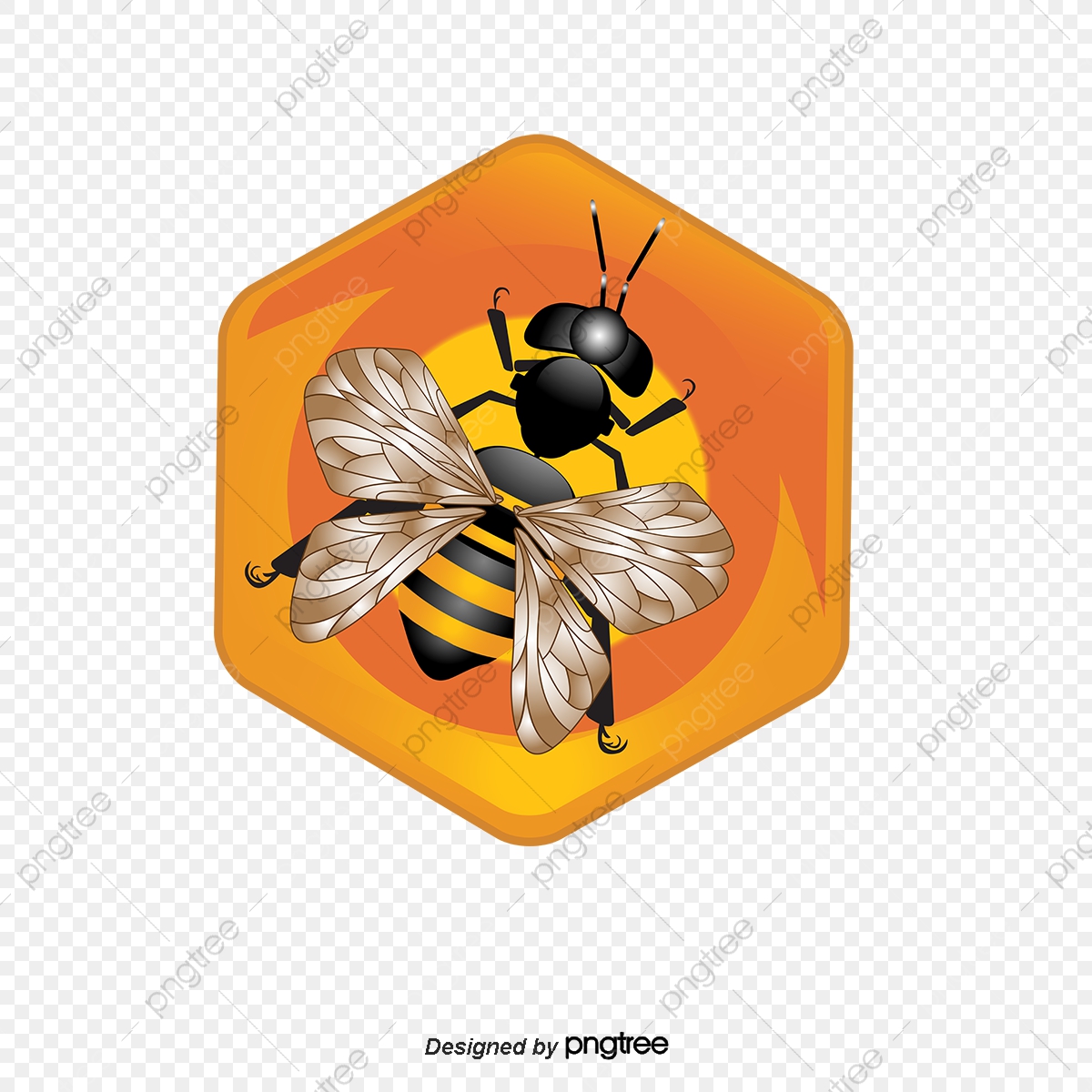1200x1200 Nectar Bee, Bee Clipart, Bee Venom, Honeybee Png And Vector