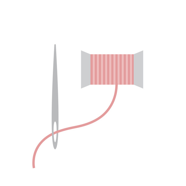 626x626 Needle And Thread Vector Free Download