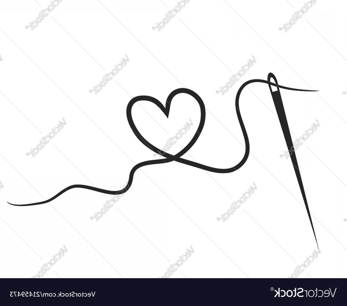 Needle And Thread Vector at Vectorified.com | Collection of Needle And ...