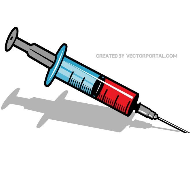 Syringe Vector Clip Art 660x660 Syringe Vector Clip Art