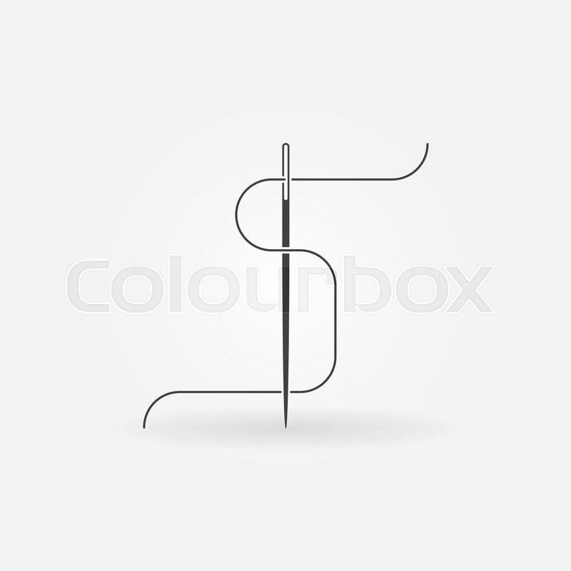 Sewing Needle Vector Concept Icon Or Stock Vector Colourbox 800x800 Sewing Needle Vector Concept Icon Or Stock Vector Colourbox