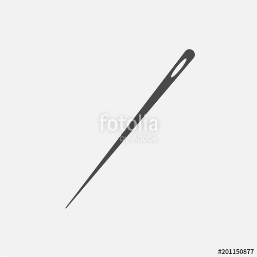 Sewing Needle Vector Icon Stock Image And Royalty Free Vector 500x500 Sewing Needle Vector Icon Stock Image And Royalty Free Vector