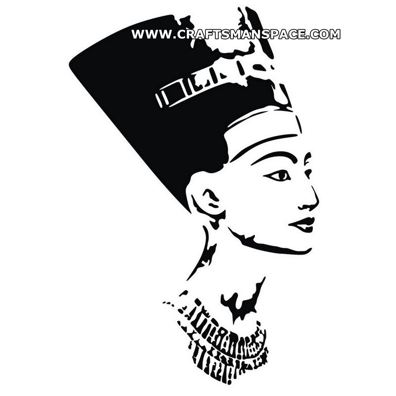 800x800 Nefertiti Vector Pattern