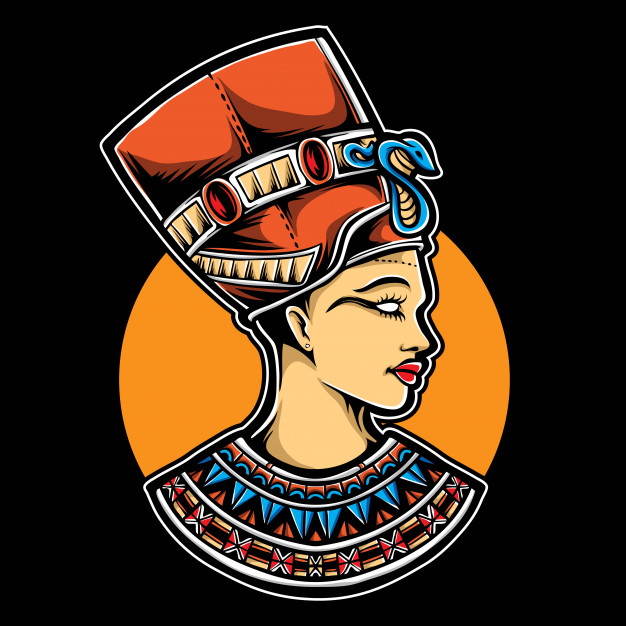626x626 Nefertiti Vector Vector Premium Download