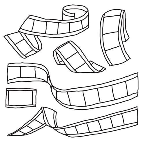 490x490 Set Of Photo Negative Vectors