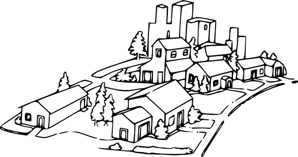 600x316 Free Neighborhood Vector Free Vector Download