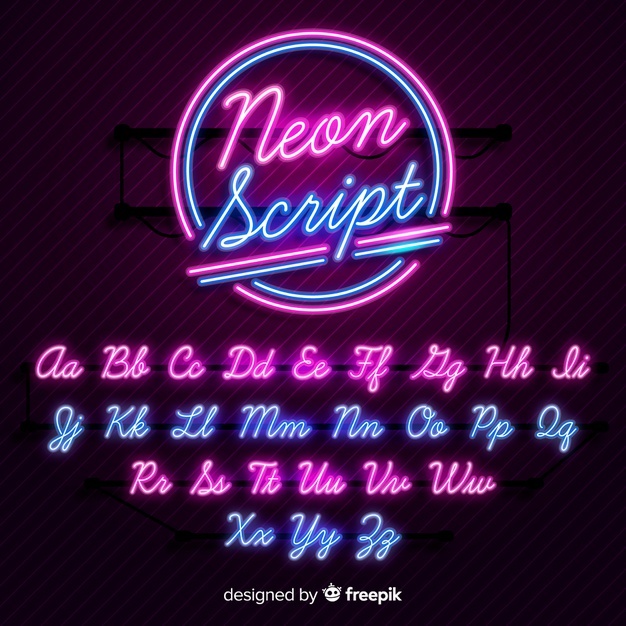 626x626 Neon Vectors, Photos And Free Download