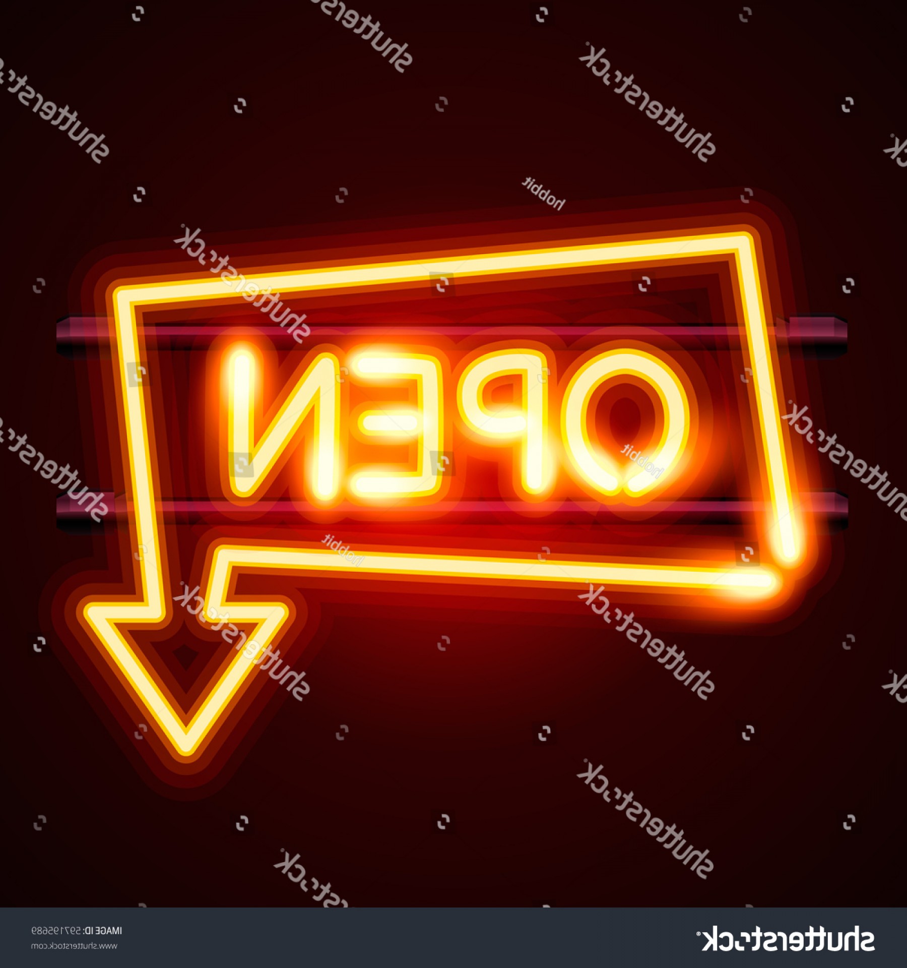 Neon Open Frame Arrow Vector Illustration Geekchicpro 1800x1920 Neon Open Frame Arrow Vector Illustration Geekchicpro