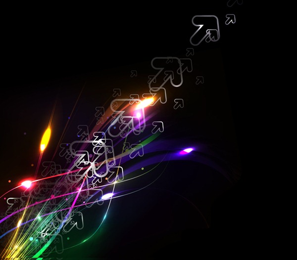 Neon Dynamic Arrow Vector Material My Free Photoshop World 600x526 Neon Dynamic Arrow Vector Material My Free Photoshop World