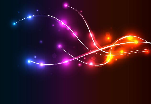 631x437 Neon Backgrounds Neon Wave Vector Background Free Vector