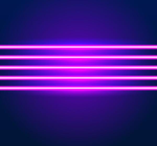 600x558 Neon Lights Shining Background Vector Free Download