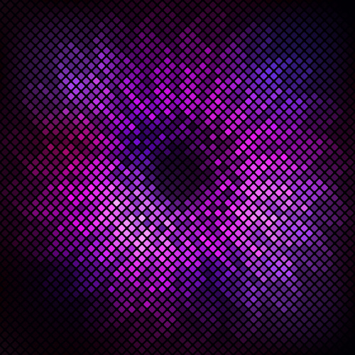 500x500 Bright Neon Light Art Background Vector Set Free Vector