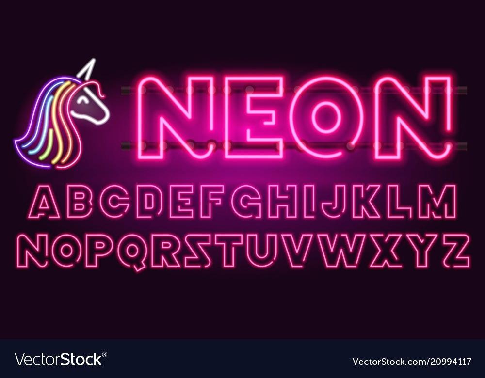 1000x780 Purple Neon Sign Labelle Pro