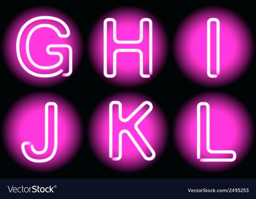 1000x780 Neon Letters Light Photoshop Effect Lights Font Dafont