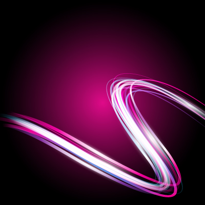 400x400 Abstract Neon Light Effect Vector Illustration Free Download