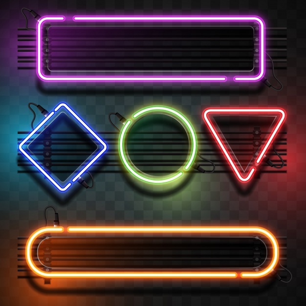 626x626 Neon Vectors, Photos And Free Download
