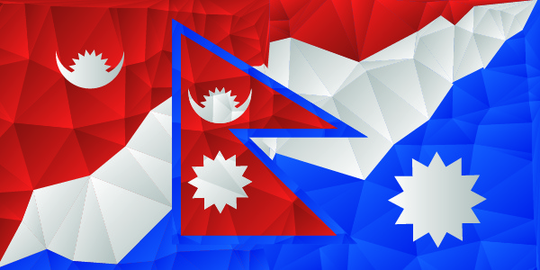 600x300 Nepal Flag Flag Nepal Free Vector In Encapsulated Postscript