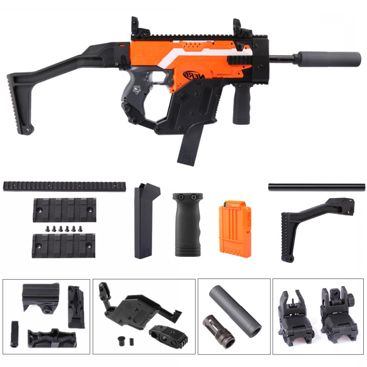 1200x1200 Worker Kriss Vector Cover Standard Version Modified Kit For Nerf