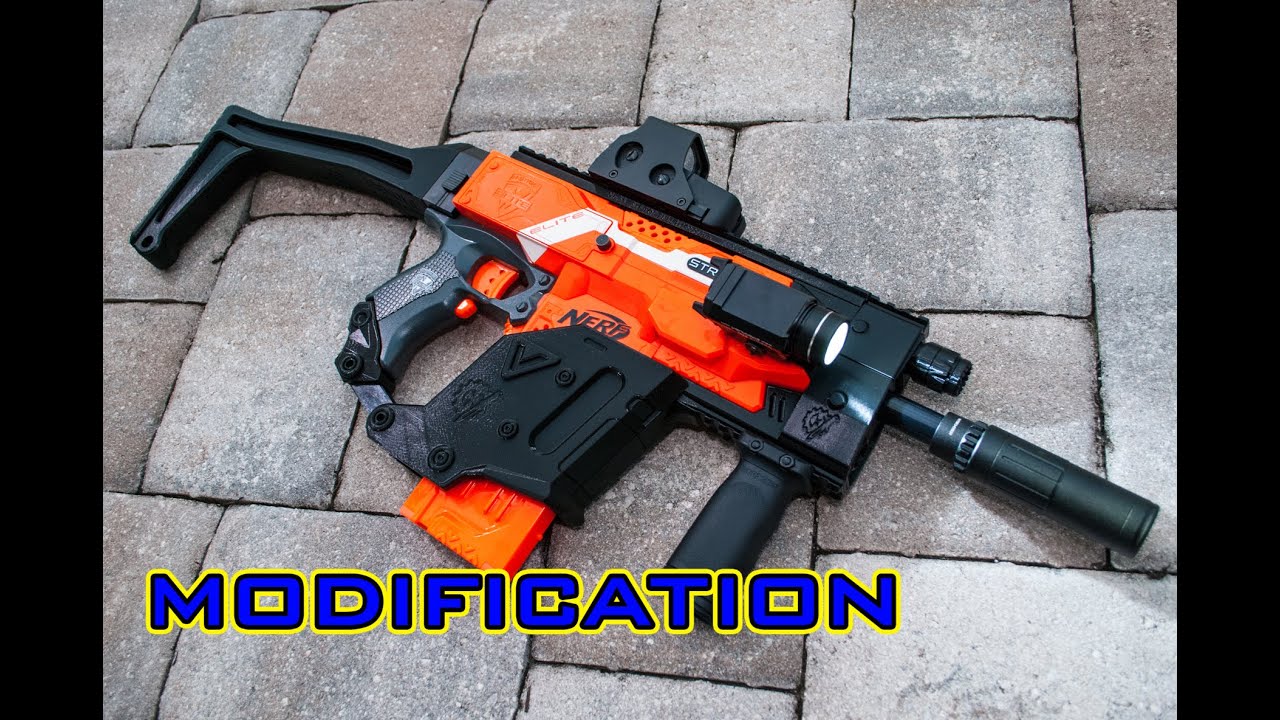1280x720 Mod Nerf Stryfe Kriss Vector Printed Kit!