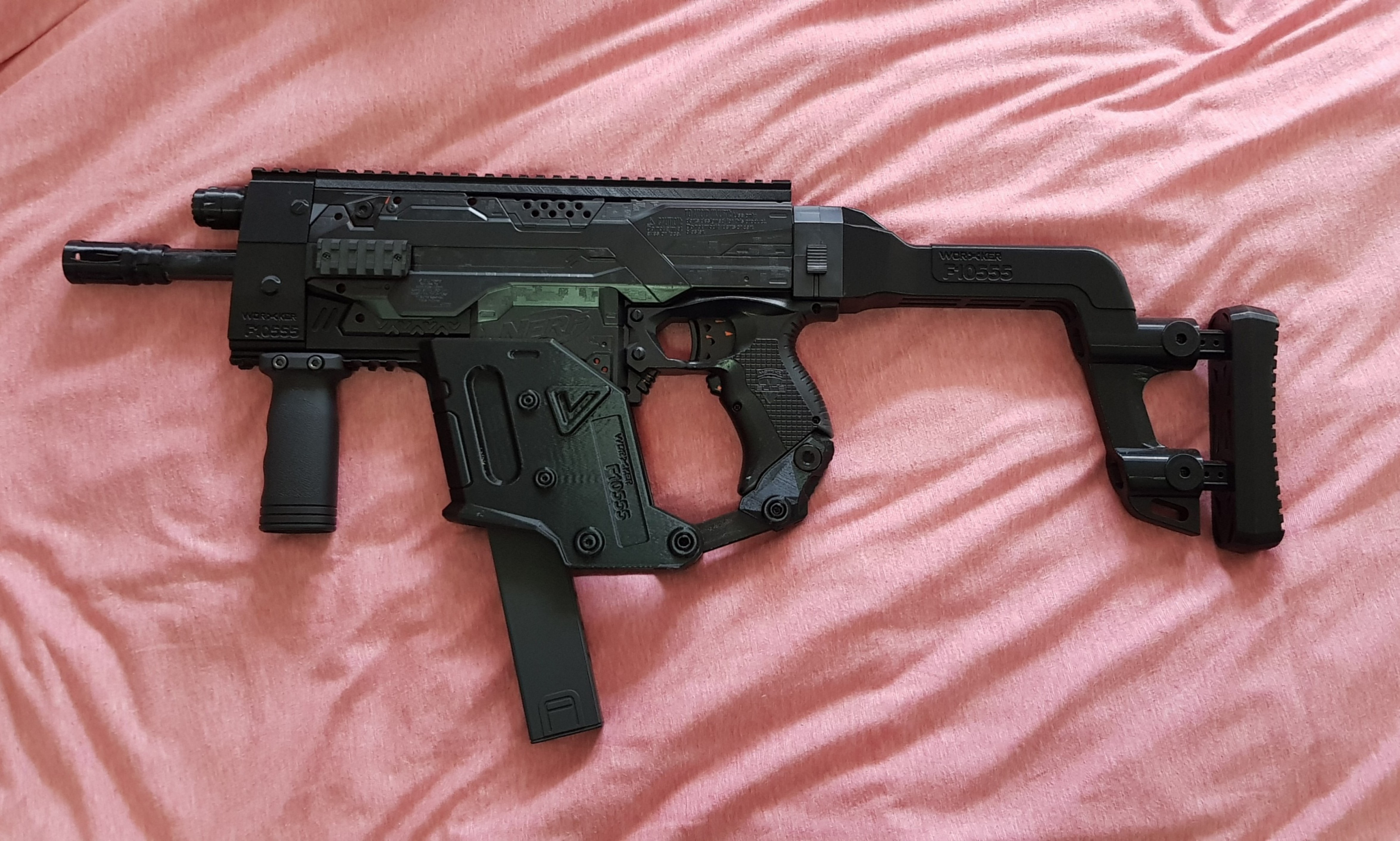 4702x2822 Nerf Stryfe With Kriss Vector Kit Studiogrfx