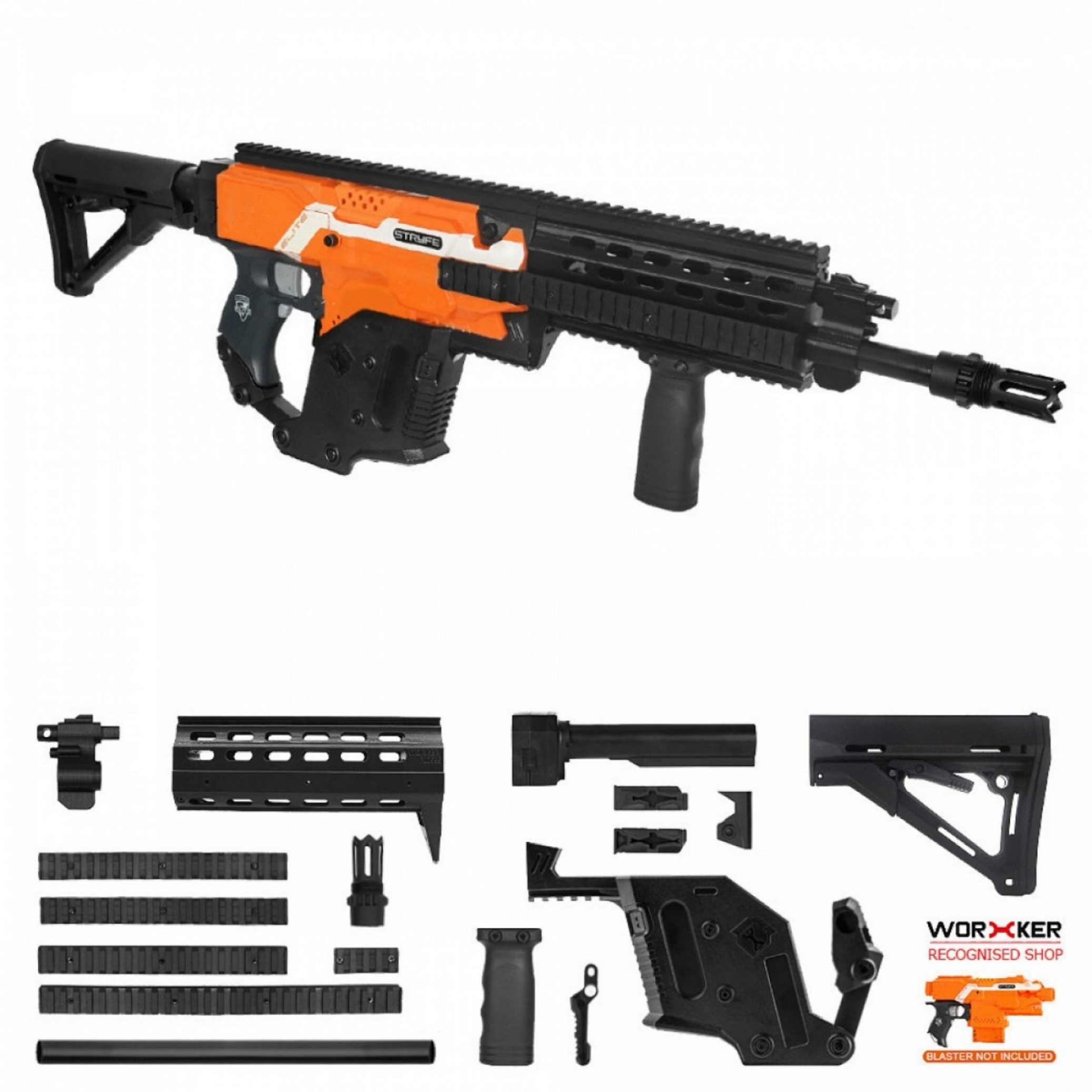 2073x2073 Worker Mod F H K G Imitation Kit D Printing Combo For Nerf Stryfe