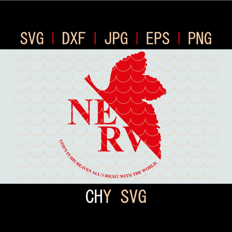 794x794 Nerv Logo Neon Genesis Logo Evangelion Nerv Symbol Etsy