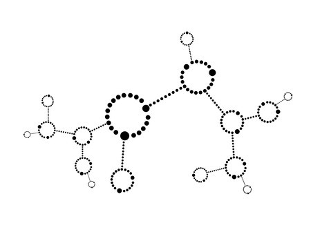 450x333 Molecules Concept Of Neurons And Nervous System Vector Royalty