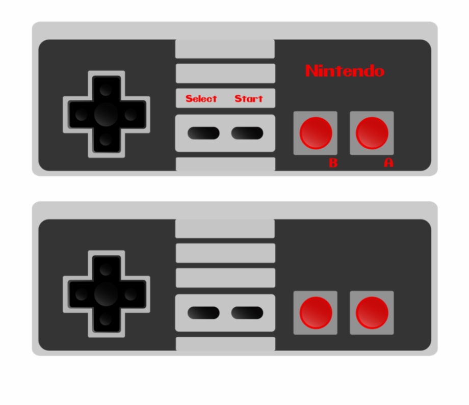 920x795 Vector Nes Controller